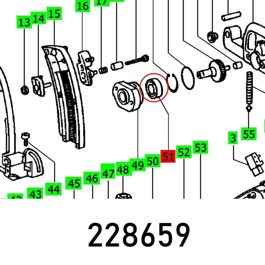 Festool Ball Bearing 6201 Dducm D8 As2 Sm