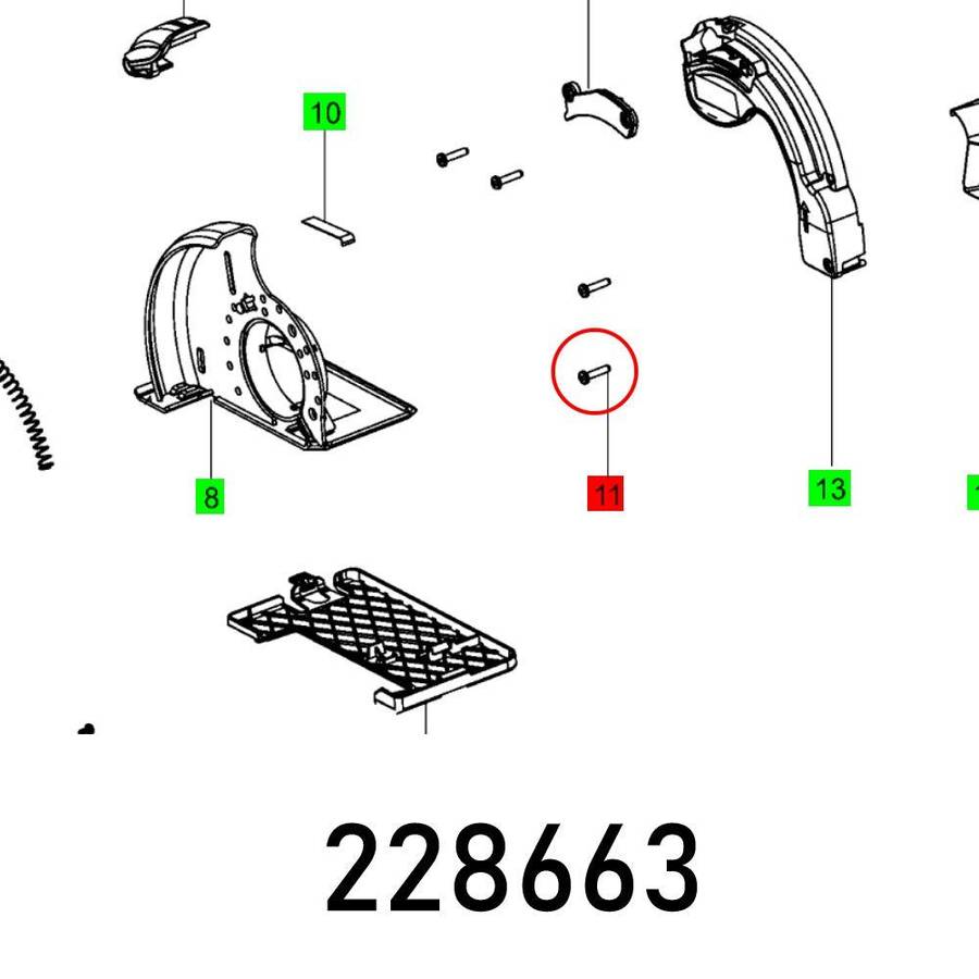 Festool Oval Head Screw Pt 3,5 X16 Kt15