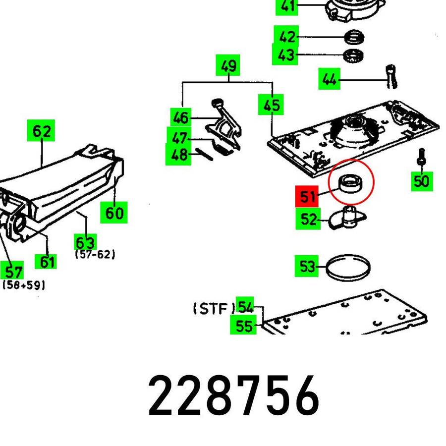 Festool Bearing 6003 Ddu C3 Fa Nsk