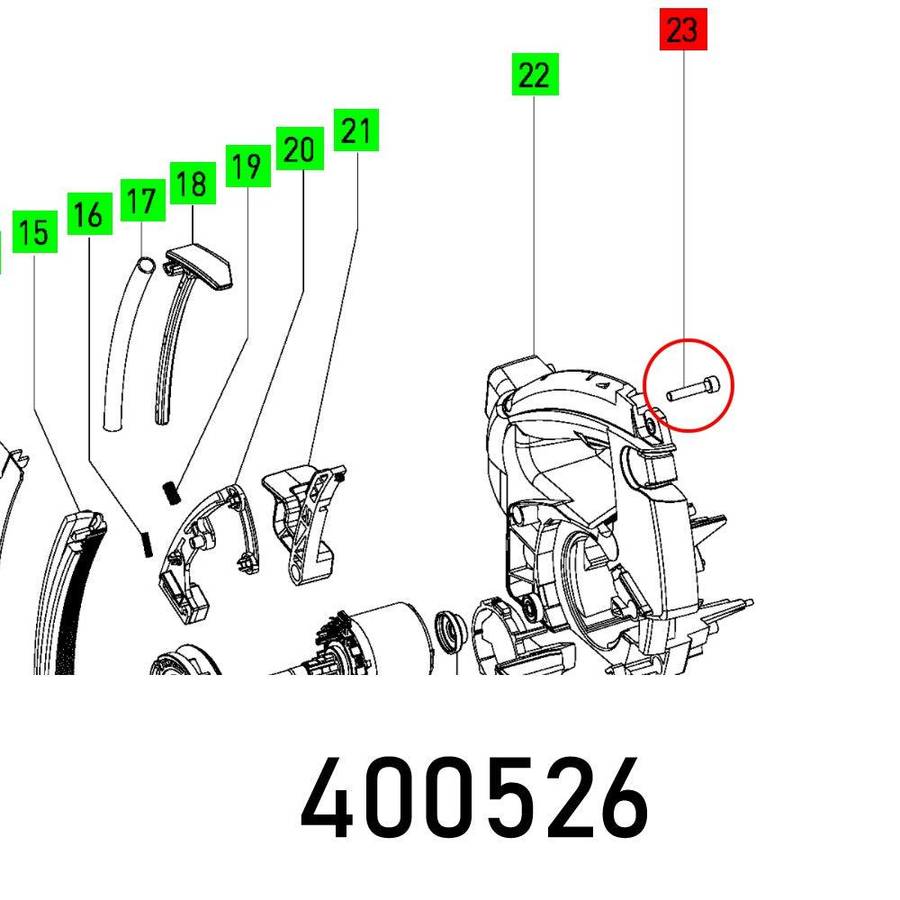 Festool Ch. Head Screw Din 912 M5 X25 8.8