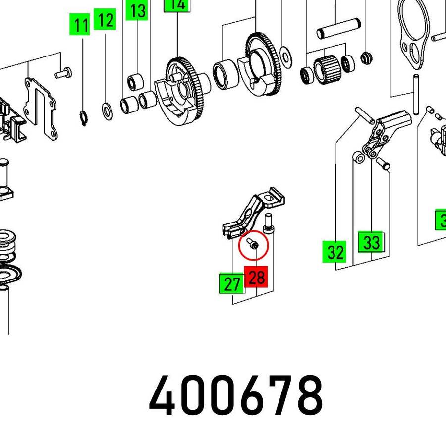 Festool Screw M3 X8 Din 912 12.9