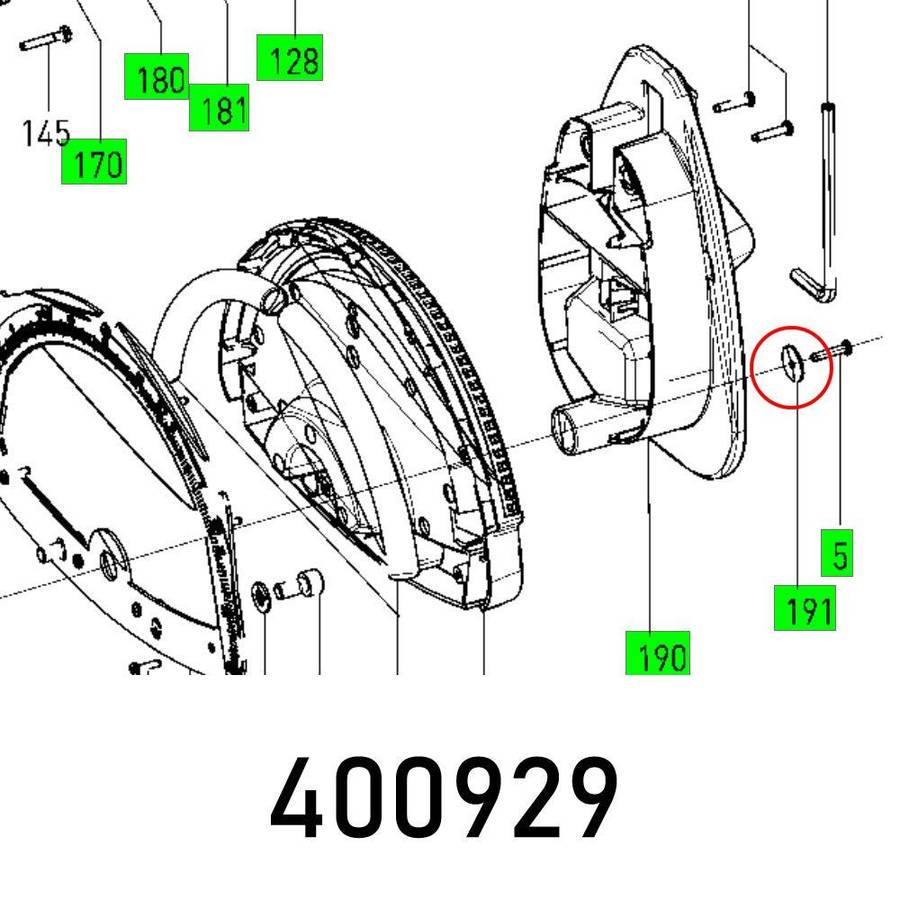 Festool Washer Ks 120 Eb 4,3 X20 X1,25