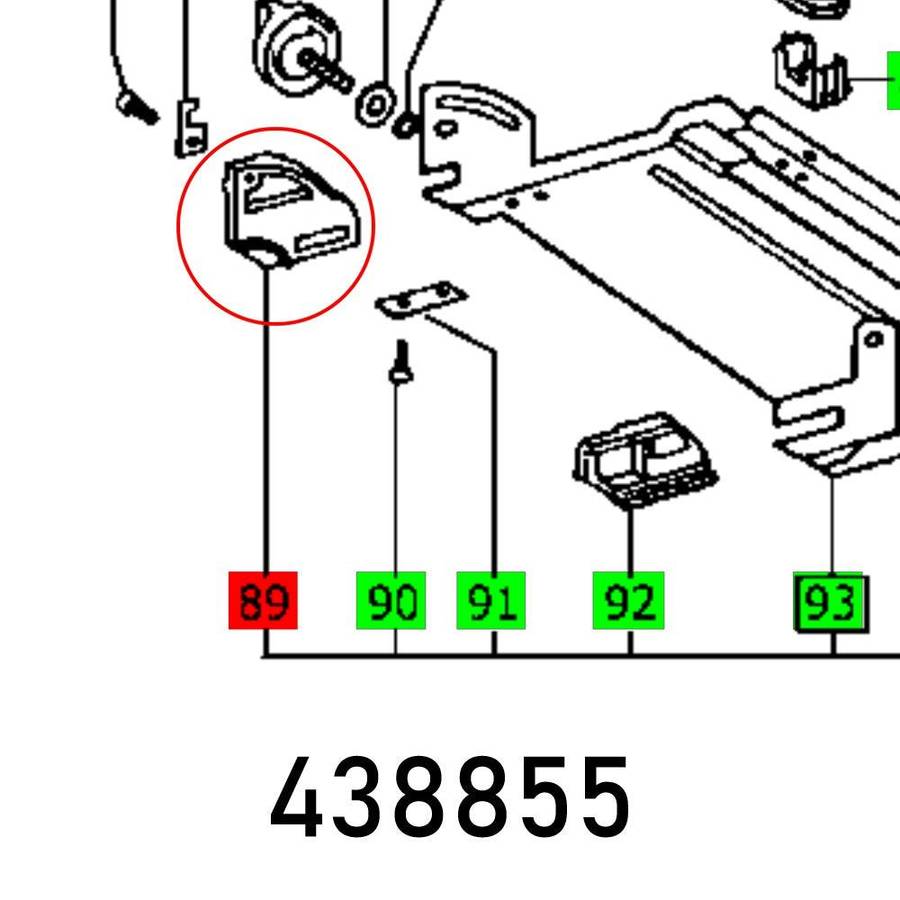 Festool Pivot Insert Ap 55 E Hinten