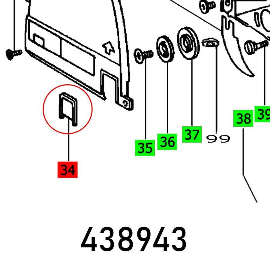 Festool Blade Cover Win Ap 55 E