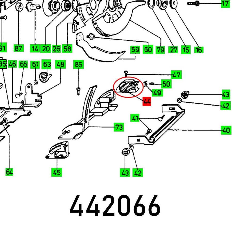 Festool Pivot Insert Ap 65 E Vorne