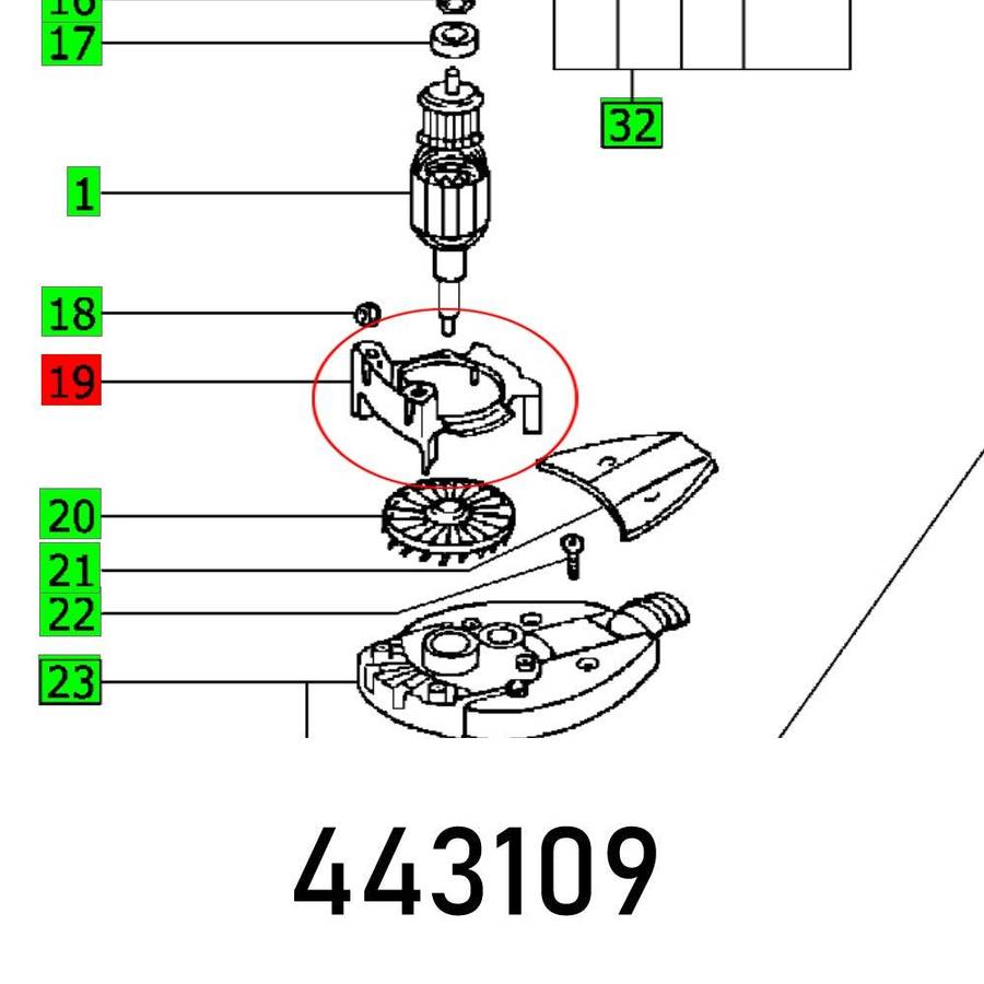 Festool Fan Housing Rs 1