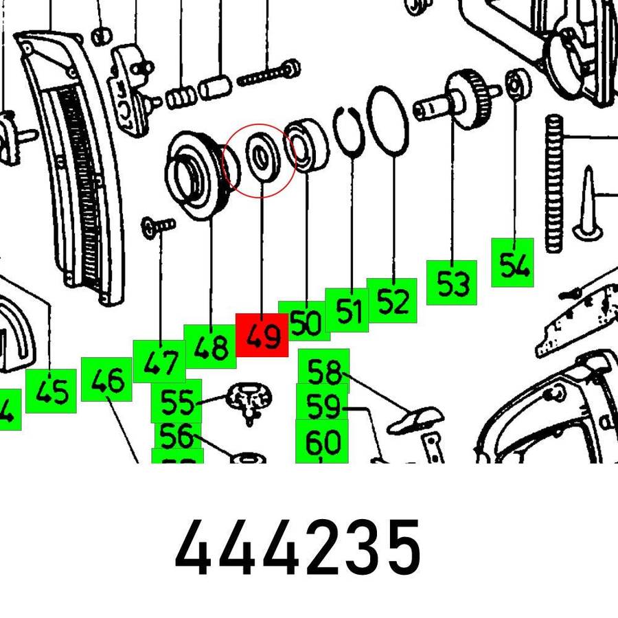 Festool Saucer Spring At 65 E