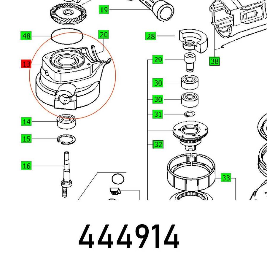 Festool Housing Ro 2 E