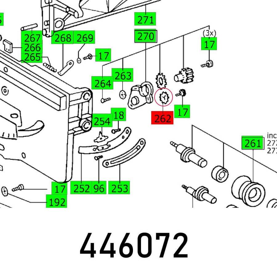 Festool Gear Cs 70 Eb Z=14