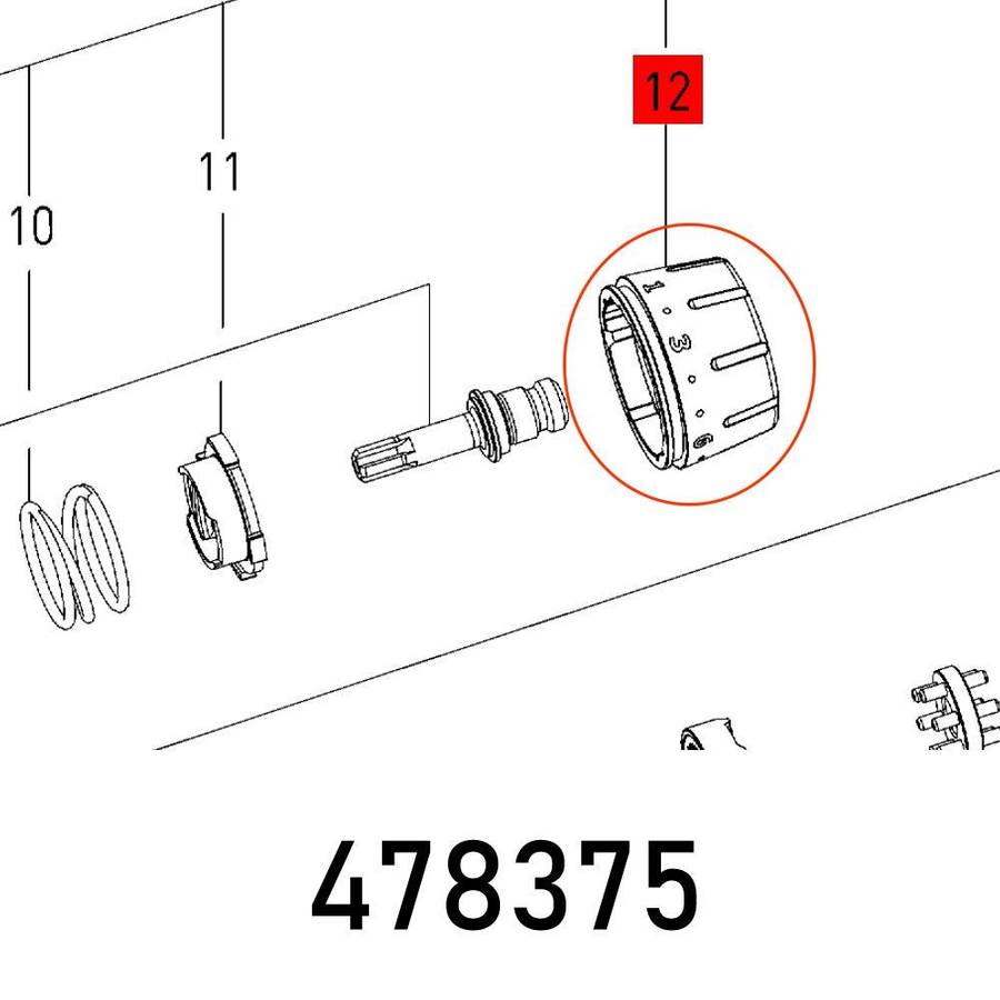 Festool Adjusting Ring Cxs