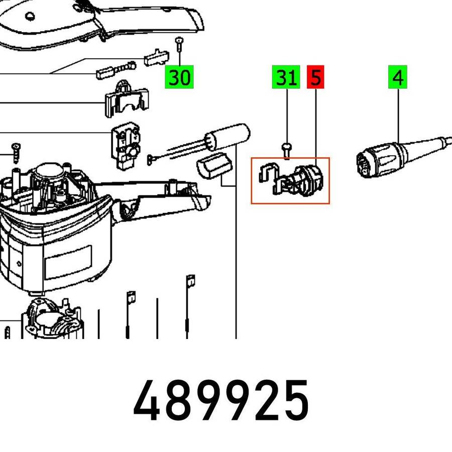 Festool Socket Housing Ls 130 Eq Vollst.
