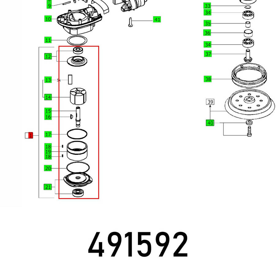 Festool Motor Lex 2 185/7 Et Bga