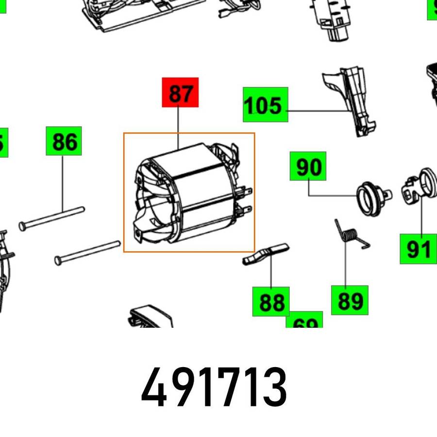 Festool Stator Ts 55 Ebq