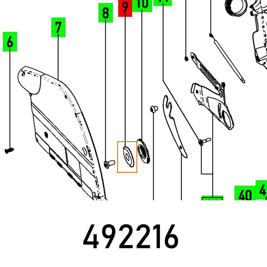 Festool Counter Flange Ts 75 Ebq