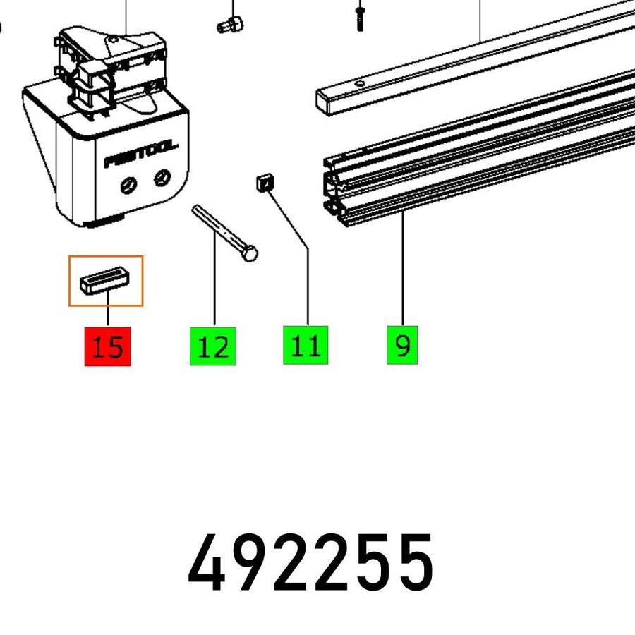 Festool Rubber Foot Cs 50 Eb