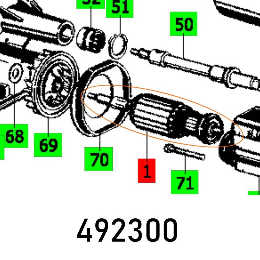 Festool Armature 230 V Hl 850 E 230 V Et Bg