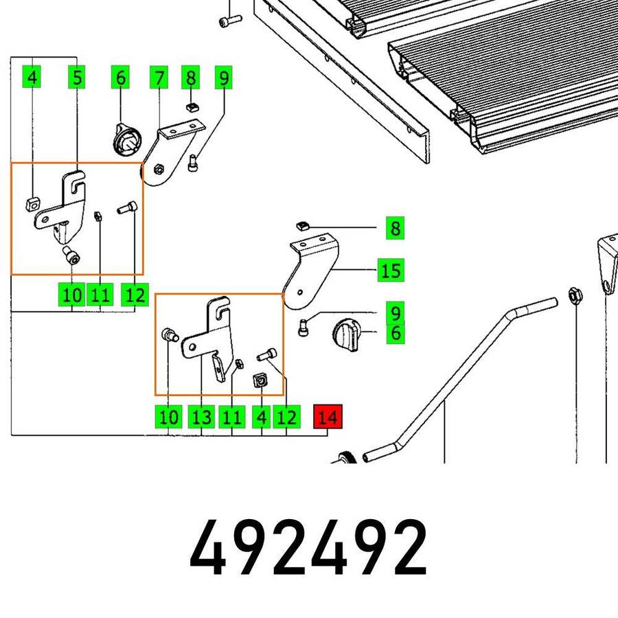 Festool Fixing Cs50 Vl