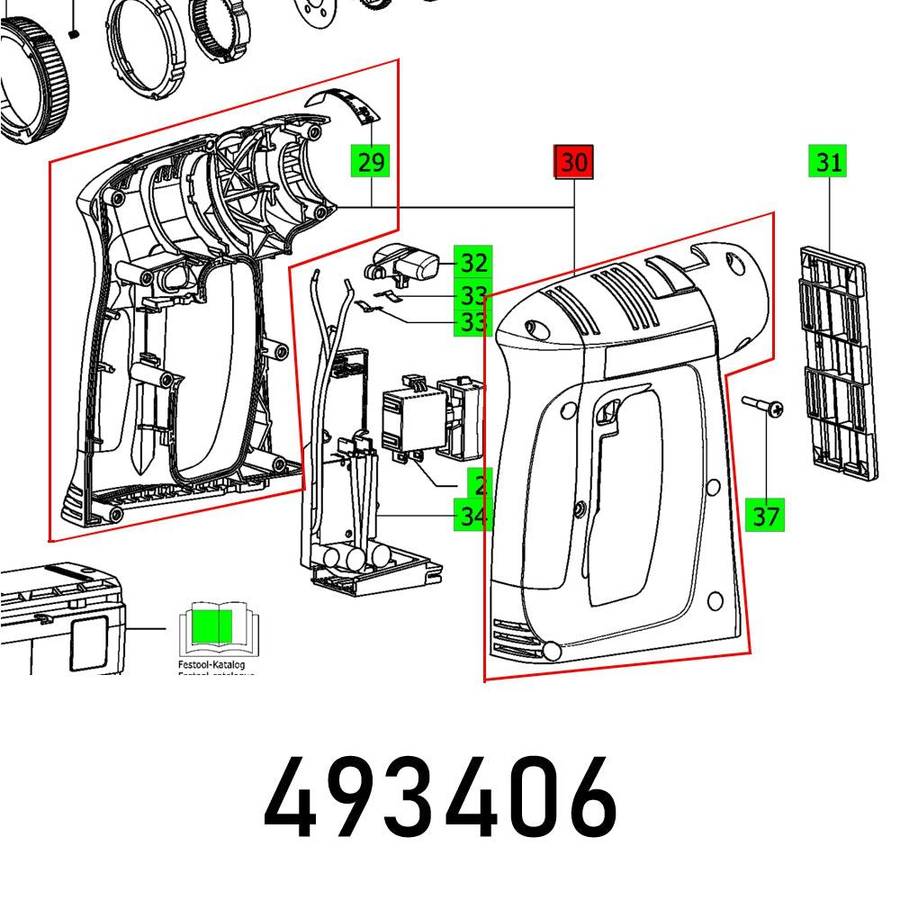 Festool Housing C 12 Et Bg