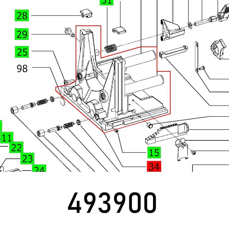 Festool Bearer Df 500 Q Et Bg