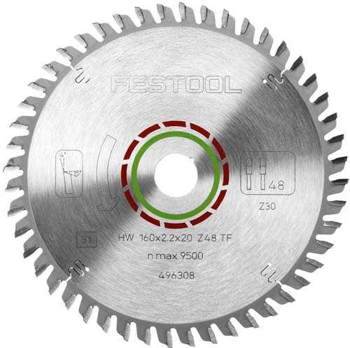 Festool Saw Blade Hw 160 X2,2 X20 Tf48