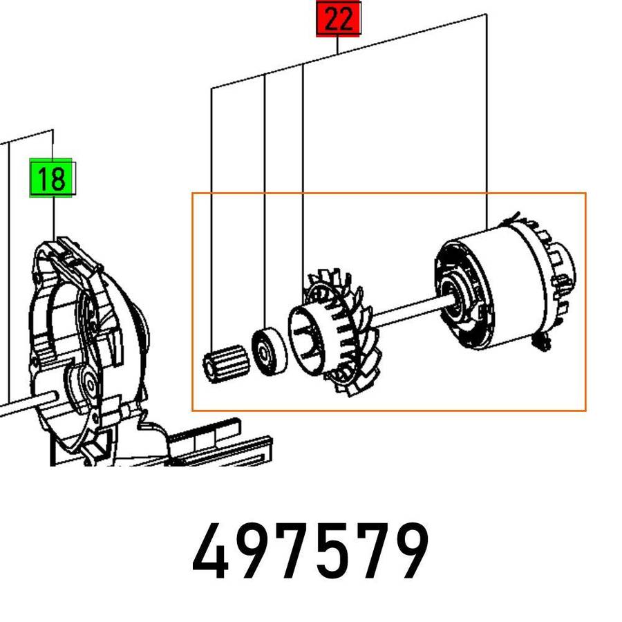 Festool Motor Ps 400 230 V