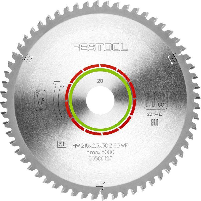 Festool Special Saw Blade 216 X2.3 X30 Wz Fa60