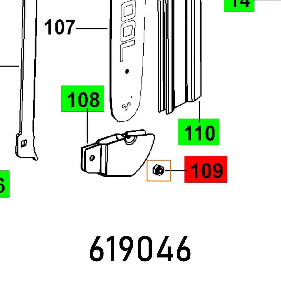 Festool Nut M8