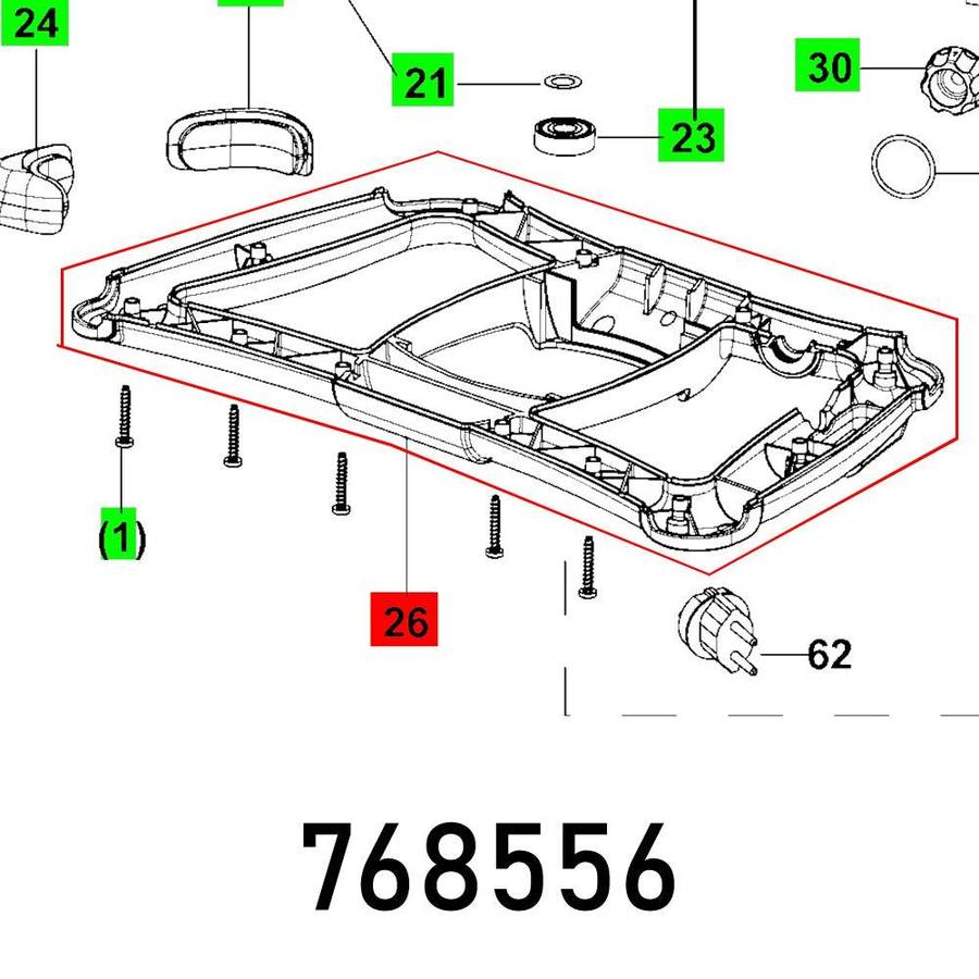 Festool Handle Mx 1000 E Ef