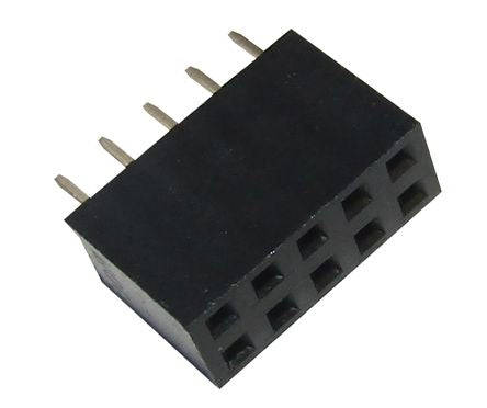 Socket Dil Pcb P=2.54mm Str 10 W Dk513 02 10 / 190359