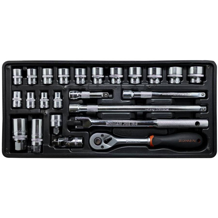 Fixman Fixman Tray 24 Piece 3/8' Drive Sockets And Accessories