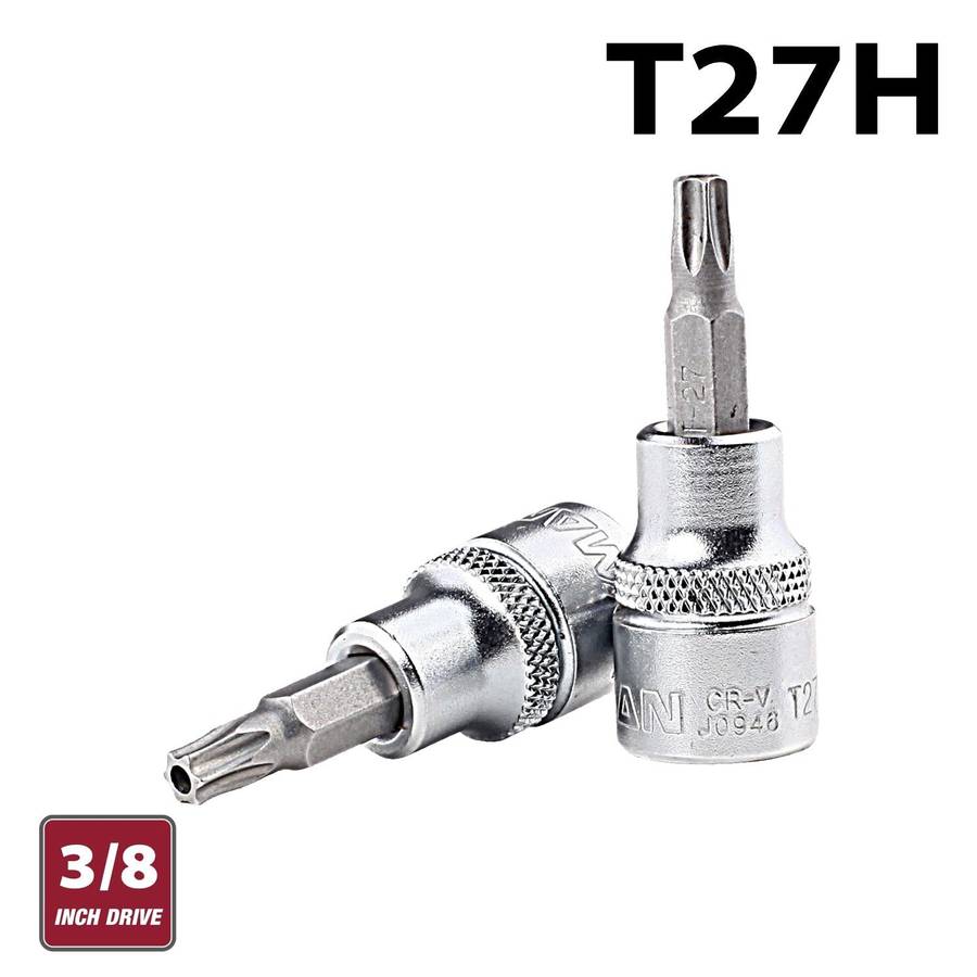 Fixman Fixman 3/8' Dr.Bit Socket T27 H Torx Security