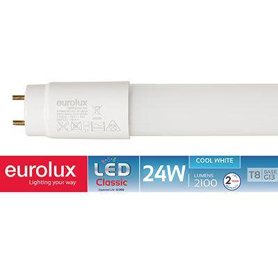5 Ft T8 Tube 24w Led G13 4000 K Retrofit 1512mm With Fuse