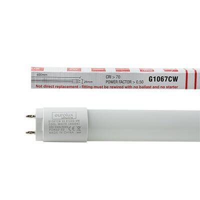 2 Ft T8 Tube 9w Led G13 4000 K