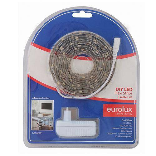 Led Strip Diy Kit 3m 7.2 W/M Cw Ip65