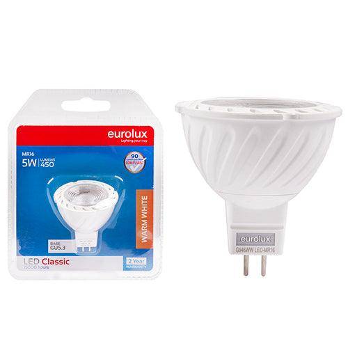 Mr16 Premium Clear Lens 5w Led Gu5.3 3000 K N