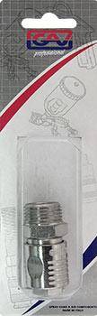 Gav Quick Coupler 1/2'm Packaged Euroline