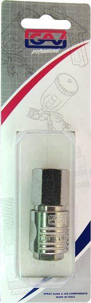 Gav Quick Coupler 3/8'f Packaged Euroline