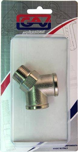 Gav Y Connector Mff 1/2' Packaged