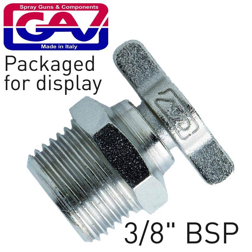 Gav Bleeding Drain Cock 3/8' Packaged