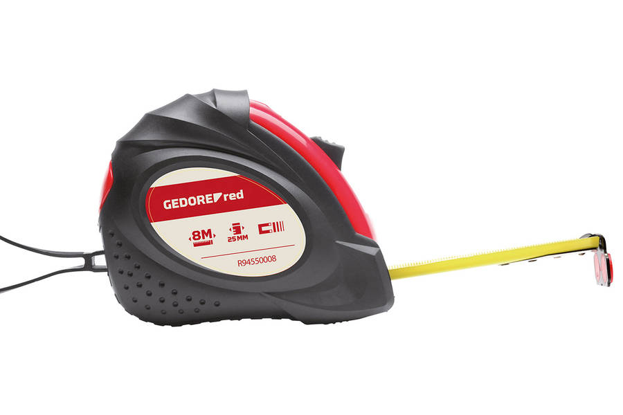 Tape Measure Gedore Red 8 Mx25 Mm