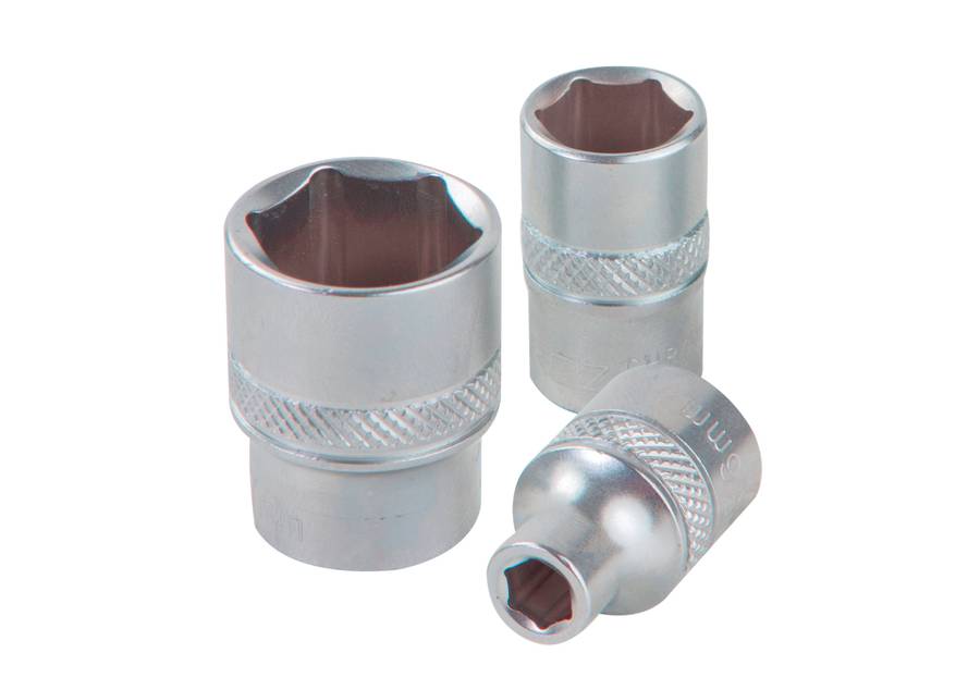 Groz Socket Bihex 1/2`` Dr 8 Mm Crv