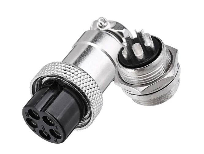 M16 5 W Mini Mic Plug And Socket Connector Set Gx16 A 5 Ps