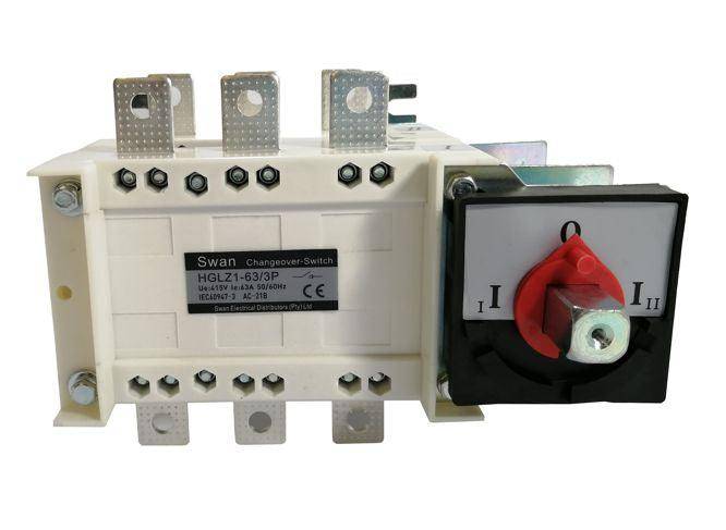 Manual Transfer Switch 2500 A 3 P Mts Hglz1 2500/3 P