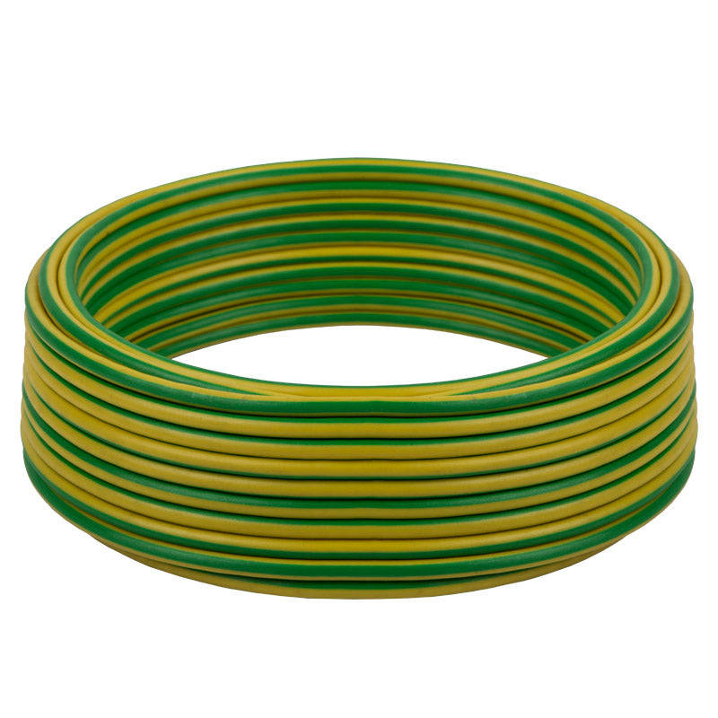 Cable House Wire Green And Yellow 10 M 1.5 Mm
