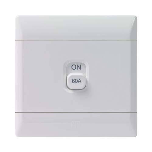 Cbi Plug Switch Stove Isolator 2 P 4 X4 White