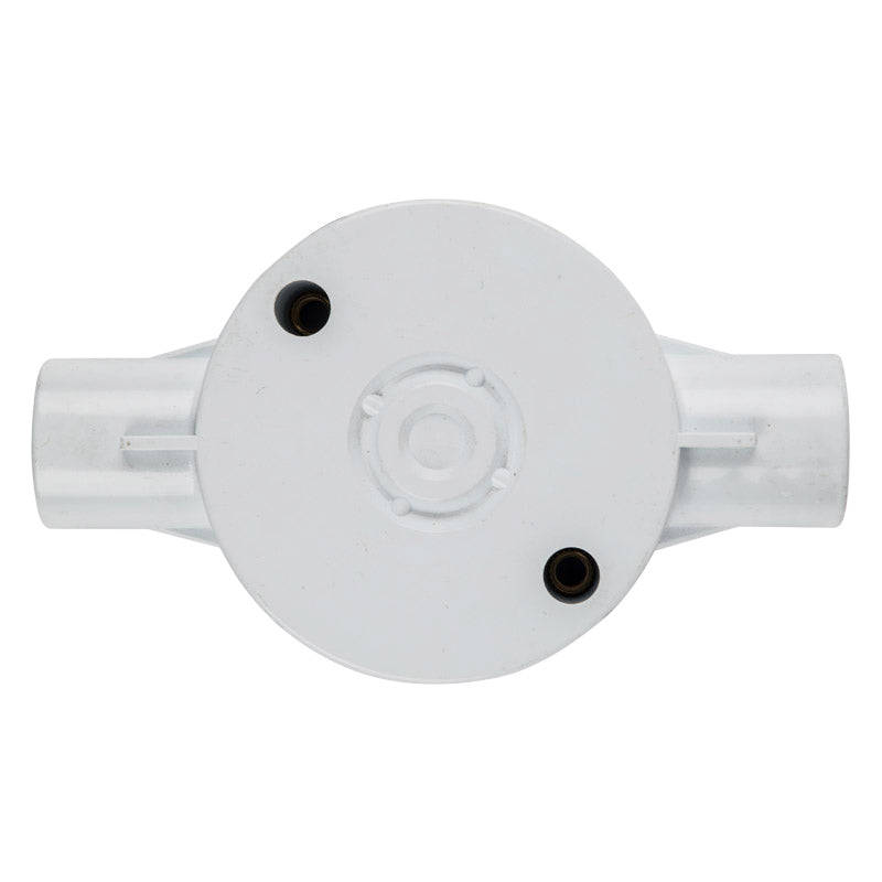 Conduit Box 2 Way Through Sabs 20 Mm