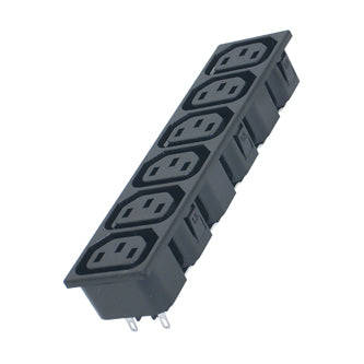 C13 6x Iec Socket Press Fit Adapter K241566