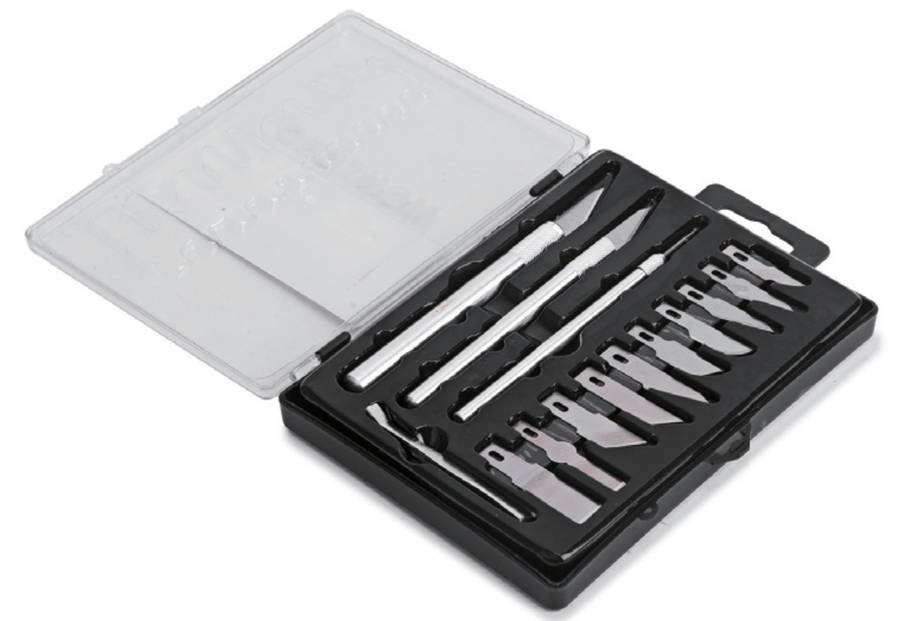 Knife 17 Pc Kendo Hobby Set
