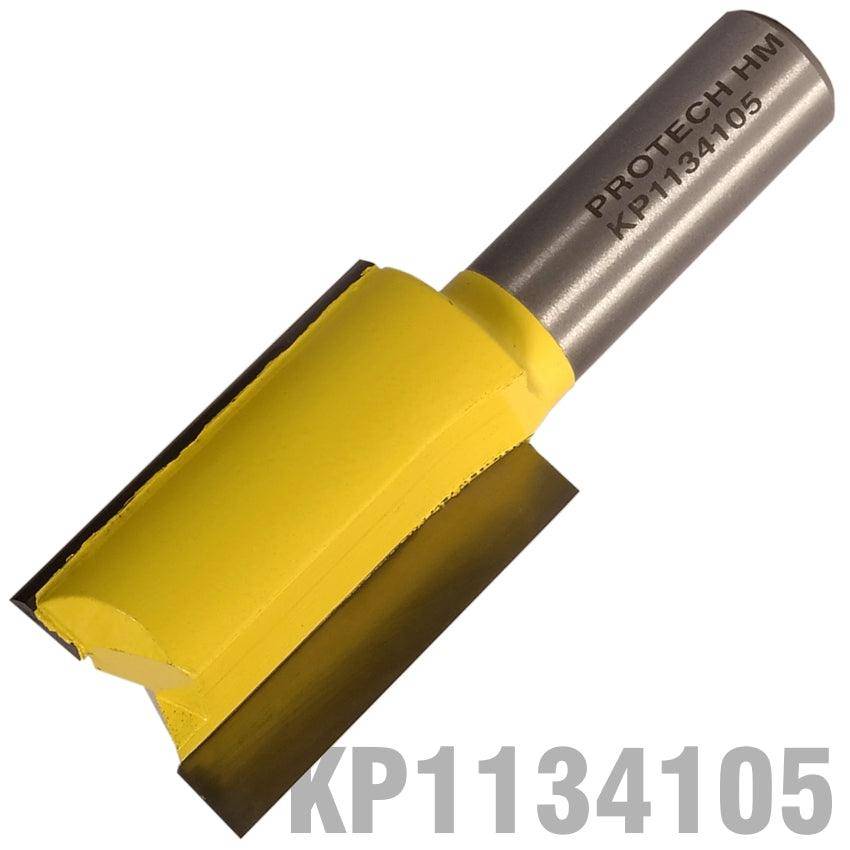 Pro Tech Straight Bit 1' X 38 Mm Cut 2 Flute 1/2' Shank