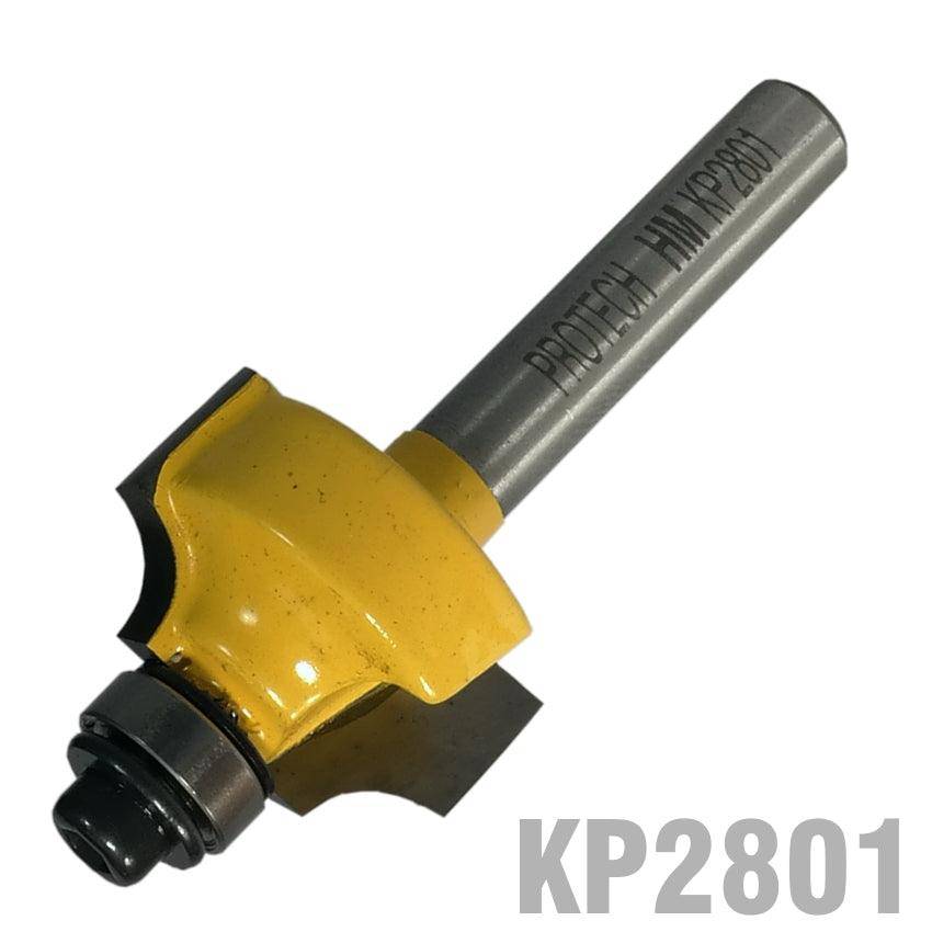 Pro Tech Beading Bit 7/8' X 3/8' Radius 3/16' 1/4' Shank